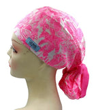 New Pink 2363 Euro Scrub Cap Doctor Hospital Surgical ODP Vet