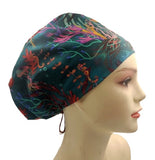 New Sea World Handmade Single Layer Scrub Cap Doctor Theatre Nurse