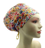 New Floral Handmade Single Layer Scrub Cap Doctor Theatre Nurse