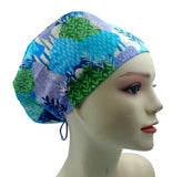 New Floral Handmade Single Layer Scrub Cap Doctor Theatre Nurse