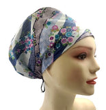 New Floral Handmade Single Layer Scrub Cap Doctor Theatre Nurse