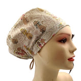 New Cute Cartoon Handmade Single Layer Scrub Cap Doctor Theatre Nurse