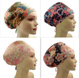 New Japanese Floral Handmade Single Layer Scrub Cap Doctor Theatre Nurse