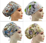 New Japanese Anime Characters Torono & Friends Euro Scrub Cap Doctor Hospital Surgical ODP Vet