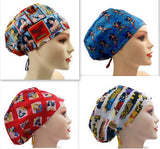 Wonder Woman All Characters Euro Scrub Cap Doctor Hospital Surgical ODP Vet