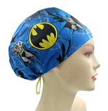 New Super Hero Batman Euro Scrub Cap Doctor Hospital Surgical ODP Vet