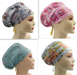 Snoopy and Woodstock Colour Euro Scrub Cap Doctor Hospital Surgical ODP Vet