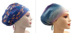 Swimming Dolphin Sea-Weed Grass  Euro Scrub Cap Doctor Hospital Surgical ODP Vet