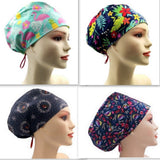 New Jungle Flamingo Birds Euro Scrub Cap Doctor Hospital Surgical ODP Vet