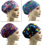 New Angel Aloha Stitch Angel 2 Euro Scrub Cap Doctor Hospital Surgical ODP Vet