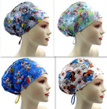 New Angel Aloha Stitch Angel 3 Euro Scrub Cap Doctor Hospital Surgical ODP Vet