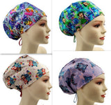 New Angel Aloha Stitch Angel 4 Euro Scrub Cap Doctor Hospital Surgical ODP Vet