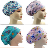 New Angel Aloha Stitch Angel 5 Euro Scrub Cap Doctor Hospital Surgical ODP Vet
