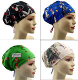New Christmas Dr. Seuss The Grinch 6 Euro Scrub Cap Doctor Hospital Surgical ODP Vet