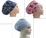 Disney Alice in Wonderland 2 Euro Scrub Cap Doctor Hospital Surgical ODP Vet