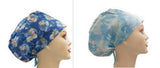 Frozen Elsa Anna  Euro Scrub Cap Doctor Hospital Surgical ODP Vet