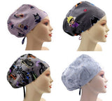 Disney Evil Female Villains Euro Scrub Cap Doctor Hospital Surgical ODP Vet