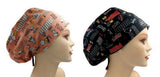 Snoopy Jersey Knit Comfy Euro Toggle Scrub Cap Doctor Theatre Nurse Hospital Paediatric Vet Surgical