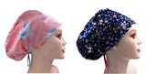 Unicorns Floral Jersey Knit Comfy Euro Toggle Scrub Cap Doctor Theatre Nurse Hospital Paediatric Vet Surgical