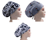 Mickey & Minnie Jersey Knit Comfy Euro Toggle Scrub Cap Doctor Theatre Nurse Hospital Paediatric Vet Surgical