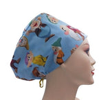 Christmas Serial 4 Euro Scrub Cap Doctor Hospital Surgical ODP Vet