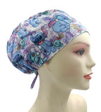 New Angel Aloha Stitch Hawaii 7 Euro Scrub Cap Doctor Hospital Surgical ODP Vet