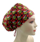 Dr Seuss The Grinch Euro Scrub Cap Doctor Hospital Surgical ODP Vet