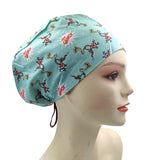Dr Seuss The Grinch Euro Scrub Cap Doctor Hospital Surgical ODP Vet