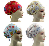 Winnie Pooh And Friends 3 Euro Scrub Cap Doctor Hospital Surgical ODP Vet