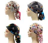 Mickey & Minnie 5 Ponytail Scrub Cap Doctor Theatre Nurse Hospital Paediatric Vet Surgical