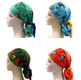 Peanuts Halloween Christmas 4 Ponytail Scrub Cap Doctor Theatre Nurse Hospital Paediatric Vet Surgical