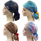 Starries ,Swirls,Checks Ponytail Scrub Cap Doctor Theatre Nurse Hospital Paediatric Vet Surgical