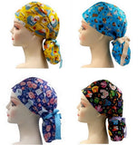 Puppy Pets Ponytail Scrub Cap Doctor Theatre Nurse Hospital Paediatric Vet Surgical