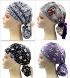 New Nightmare Before Christmas Ponytail Scrub Cap Doctor Theatre Nurse Hospital Paediatric Vet Surgical