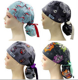 Nightmare Before Christmas All characters 2 Ponytail Scrub Cap Doctor Theatre Nurse Hospital Paediatric Vet Surgical