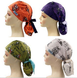 Nightmare Before Christmas 3 Ponytail Scrub Cap Doctor Theatre Nurse Hospital Paediatric Vet Surgical
