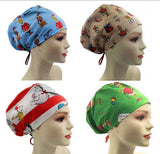 New Christmas Dr. Seuss The Grinch 9 Euro Scrub Cap Doctor Hospital Surgical ODP Vet