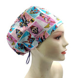 New Wonder Woman All Characters Euro Scrub Cap Doctor Hospital Surgical ODP Vet