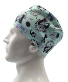 New Nightmare before Christmas 2 Men's Velcro Closure Adjustable Scrub Cap Doctor Theatre Nurse Hospital Paediatric Vet Surgical