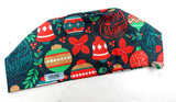 New Christmas Serial 9 Euro Scrub Cap Doctor Hospital Surgical ODP Vet