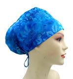 New Ditsy Floral Euro Scrub Cap Doctor Hospital Surgical ODP Vet