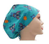 New Angel Aloha Stitch Angel 5 Euro Scrub Cap Doctor Hospital Surgical ODP Vet