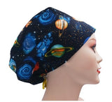 Starries Planets Euro Scrub Cap Doctor Hospital Surgical ODP Vet