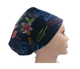 New Angel Aloha Stitch Angel 1 Euro Scrub Cap Doctor Hospital Surgical ODP Vet