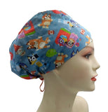 New Bluey 2 Euro Scrub Cap Doctor Hospital Surgical ODP Vet