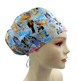 New Bluey 2 Euro Scrub Cap Doctor Hospital Surgical ODP Vet
