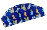 New Bluey 5 Euro Scrub Cap Doctor Hospital Surgical ODP Vet