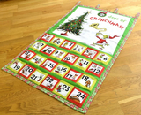 Happy Grinchmas! Handmade Quilted Christmas Advent Calendar Reusable Count Down