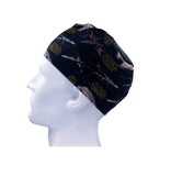 Star Wars Galaxy Starships Men's Velcro Closure Adjustable Scrub Cap Doctor Theatre Nurse Hospital Paediatric Vet Surgical