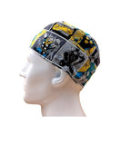 Marvel Comics Patchwork Men's Velcro Closure Adjustable Scrub Cap Doctor Theatre Nurse Hospital Paediatric Vet Surgical